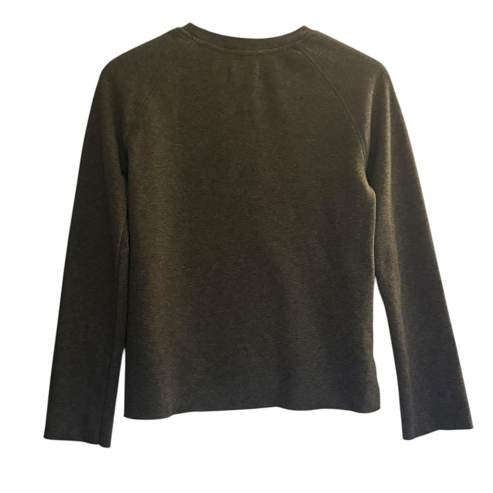 Ugg Gray Pullover Hallidie Super Soft Loungewear Sweater with Pocket Front XS - Picture 4 of 13